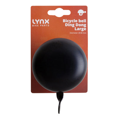 Lynx ding dong Glocke groß matt schwarz Karte