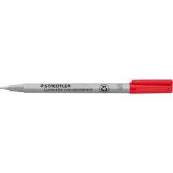 Nicht permanenter Marker Staedtler Lumocolor rot