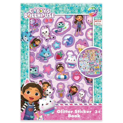Kreative Handwerksgruppe Glitter Stickerbook A5 Gabby's Poppenhuis