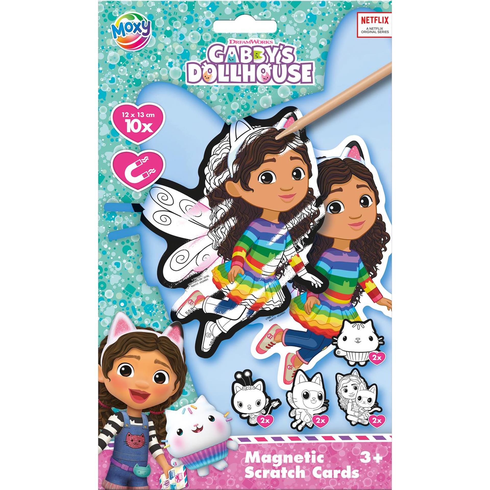 Creative Craft Group Scratch Magnete Gabby's Poppenhuis, 12d;