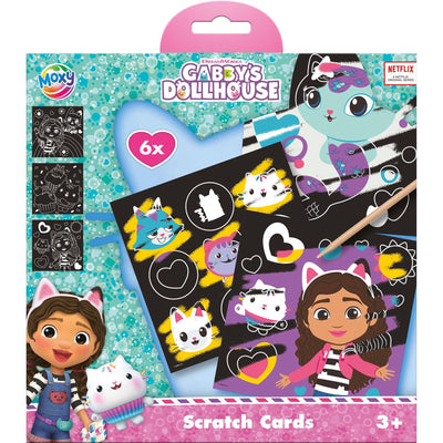 Creative Craft Group Scratch Cards Gabbys Poppenhuis -Set, 7dlg.