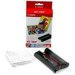 Tintenpatrone Canon 7739a001ab Nummer kc-36ip mit Fotopapier schwarz