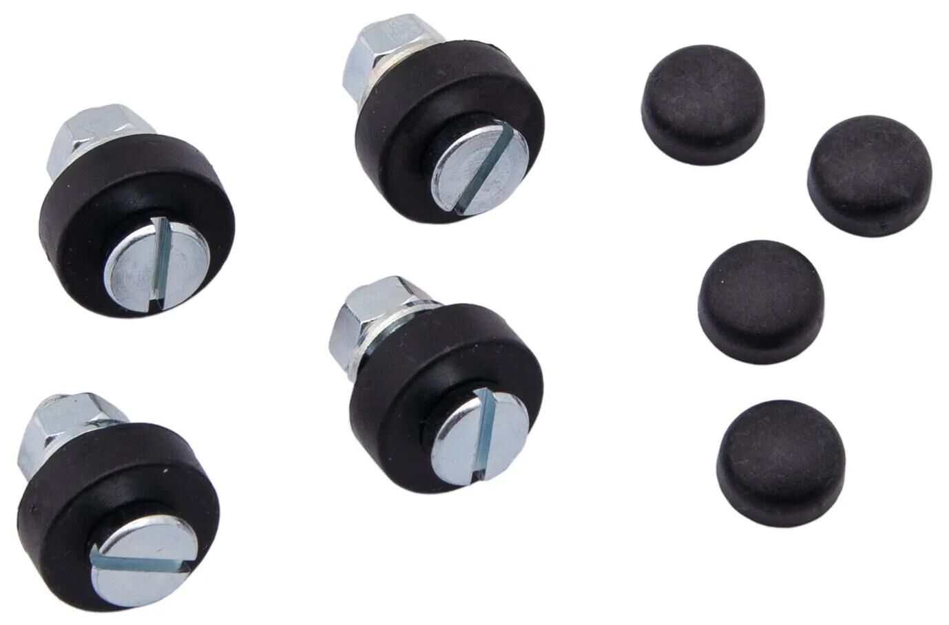 Kleiderhaus Nummernschild Nummer SB-M 6x20 Caps (schwarz)