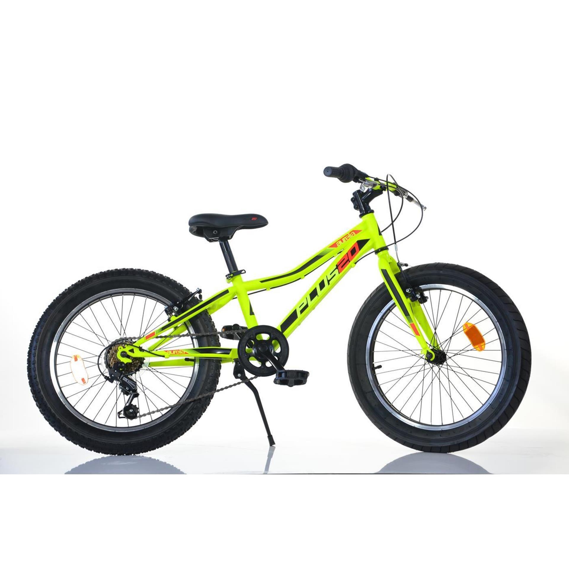 Plus 20 Zoll 36 cm Junior 6S V-Brakes Limette