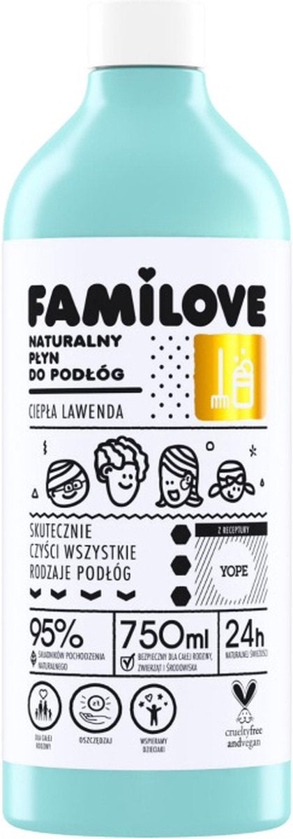 Yope Familove natürlicher Bodenreiniger 750 ml