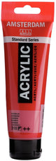 Acrylfarbe der Amsterdam Standard-Serie, Tube 120 ml, Karminrot 318