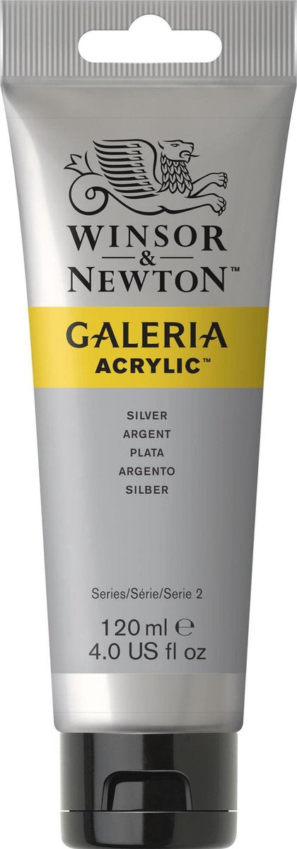 Winsor Newton Galeria Acryl 120 ml Silber