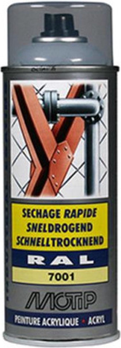 Motip 1051630 - ind. RAL 7001 Silbergrau Spraydose 400 ml | 1 Stk