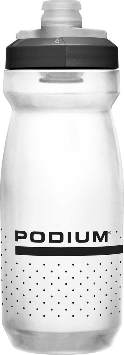 Camelbak Wasserflasche – weiß (transparent) – schwarz