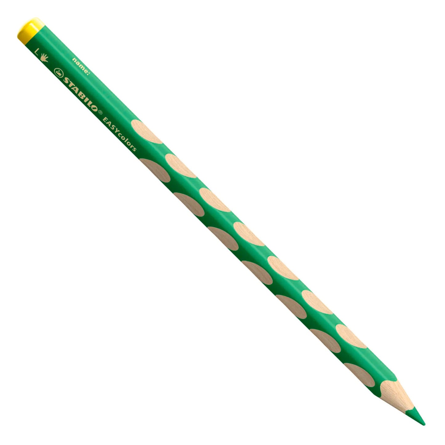 Stabilo easycolors Linkshänder-Buntstift – deckend grün