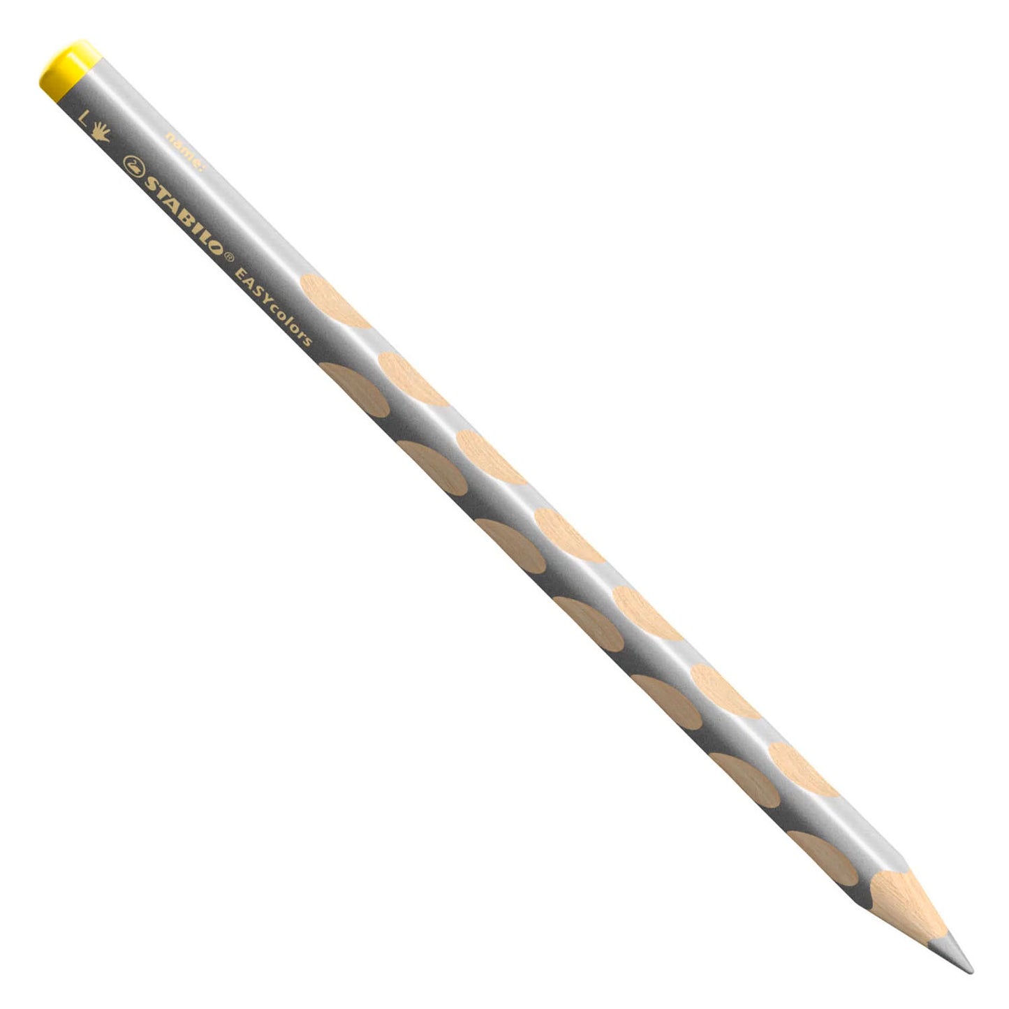 Stabilo easycolors Linkshänder-Buntstift – Silber