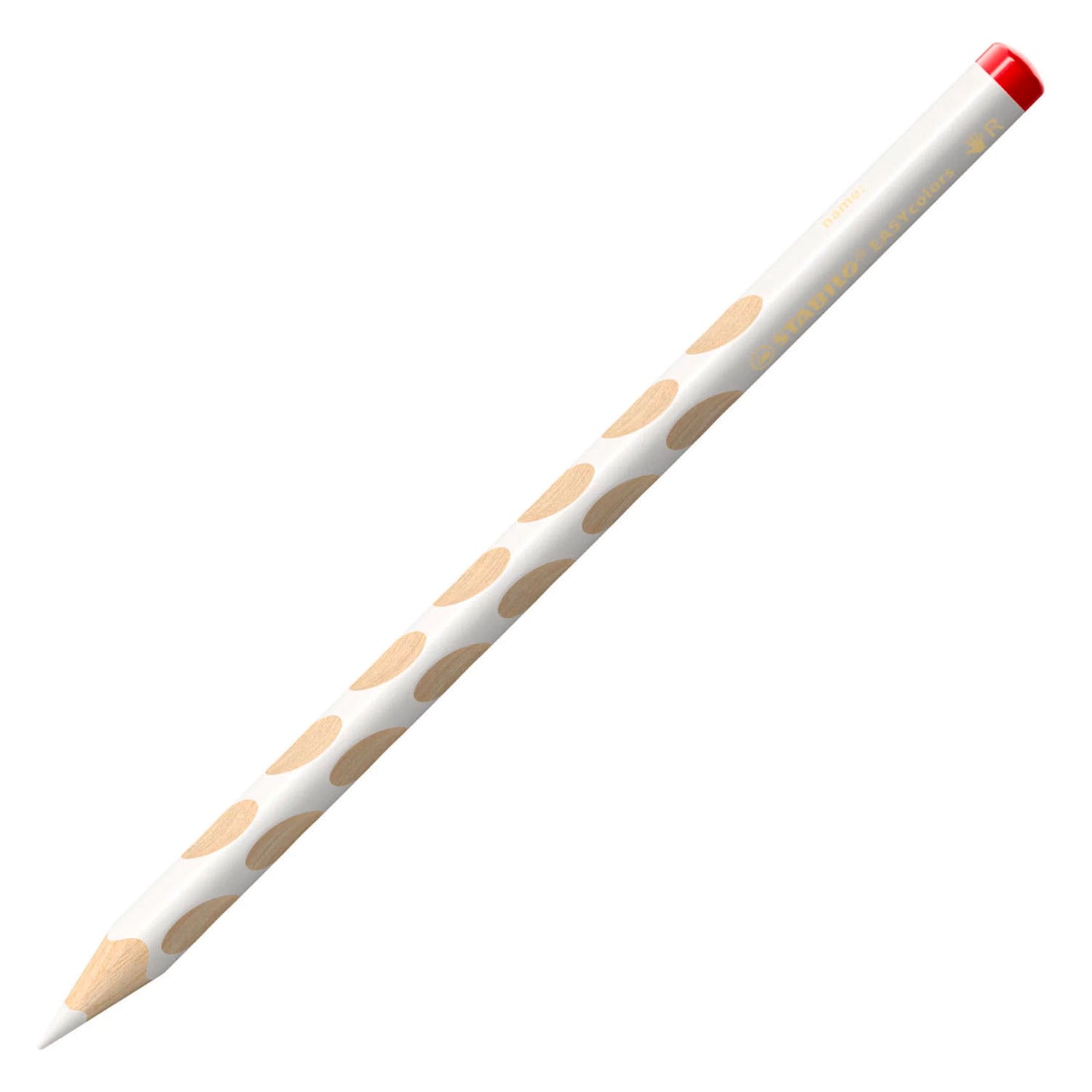 Stabilo easycolors Rechtshänder-Buntstift – weiß