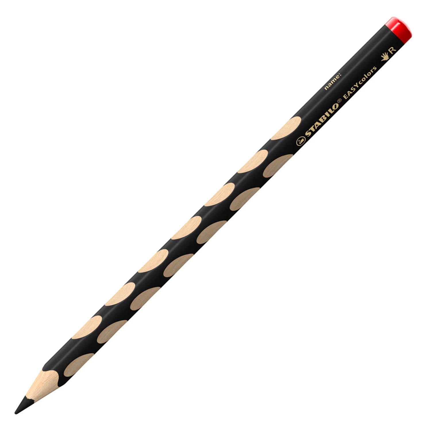 Stabilo easycolors Rechtshänder-Buntstift – Schwarz