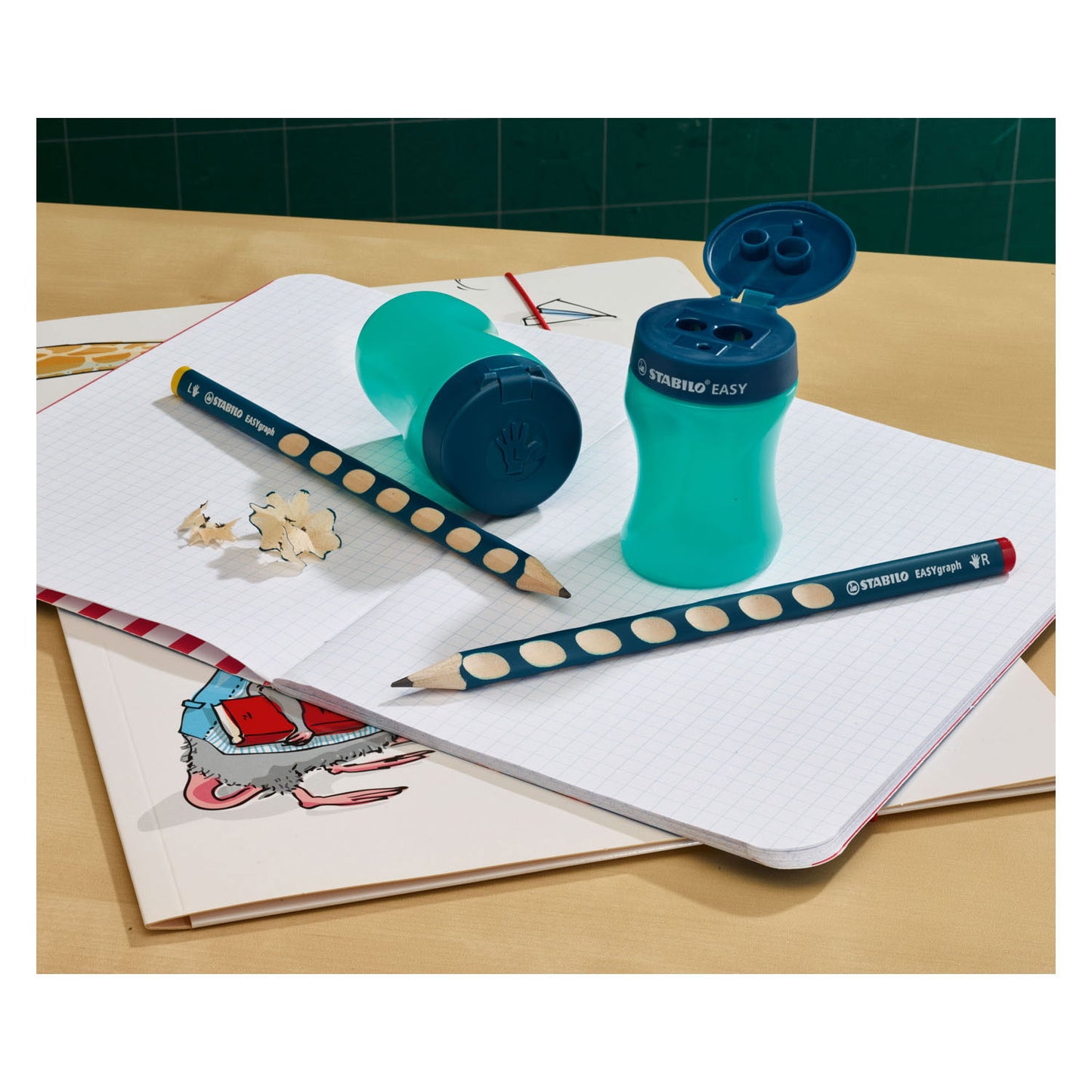 Stabilo Easy 3-in-1 Right Benzin Benzin