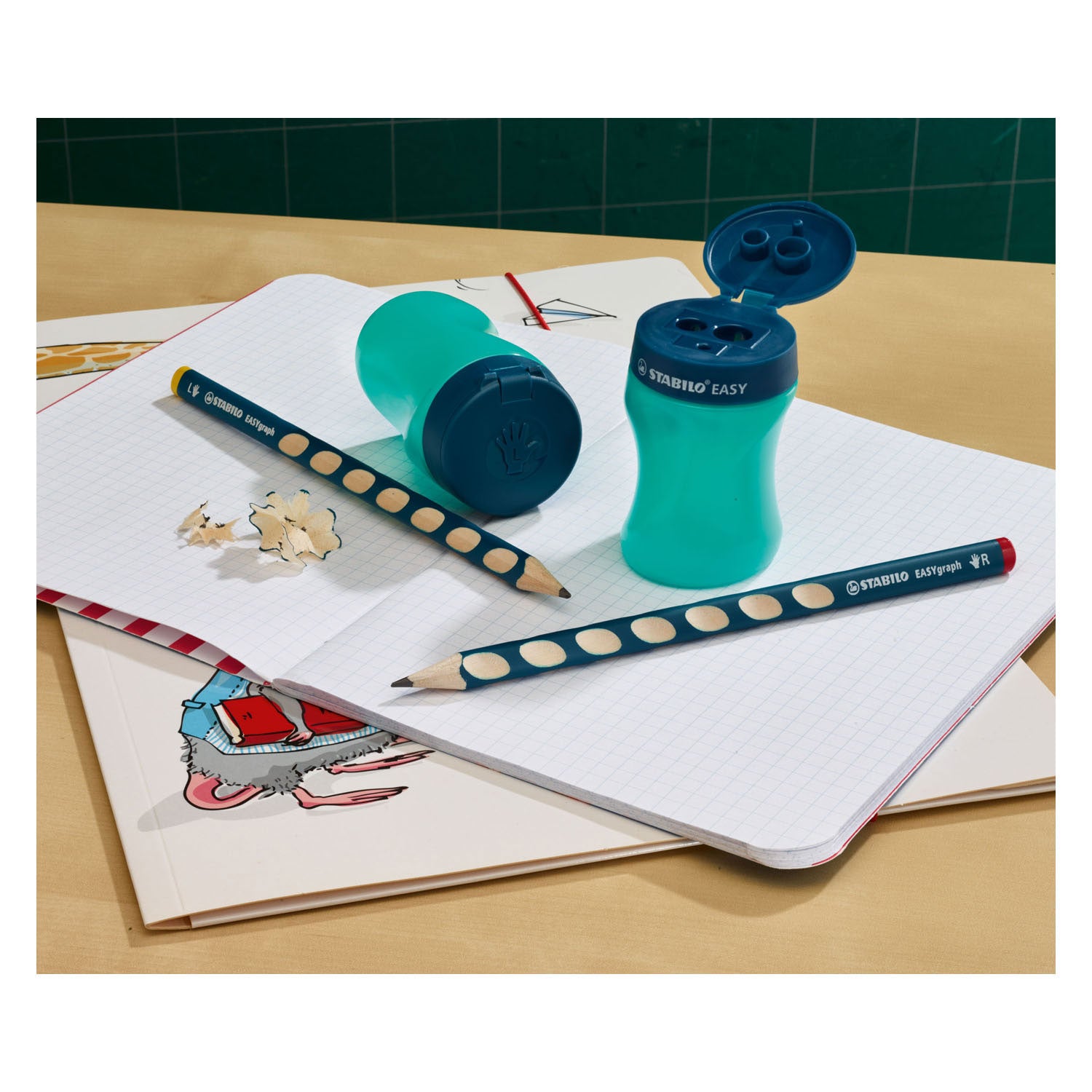 Stabilo Easy 3-in-1 Right Benzin Benzin