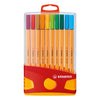Stabilo Punkt 88 ColorParade Red Orange, 20st.