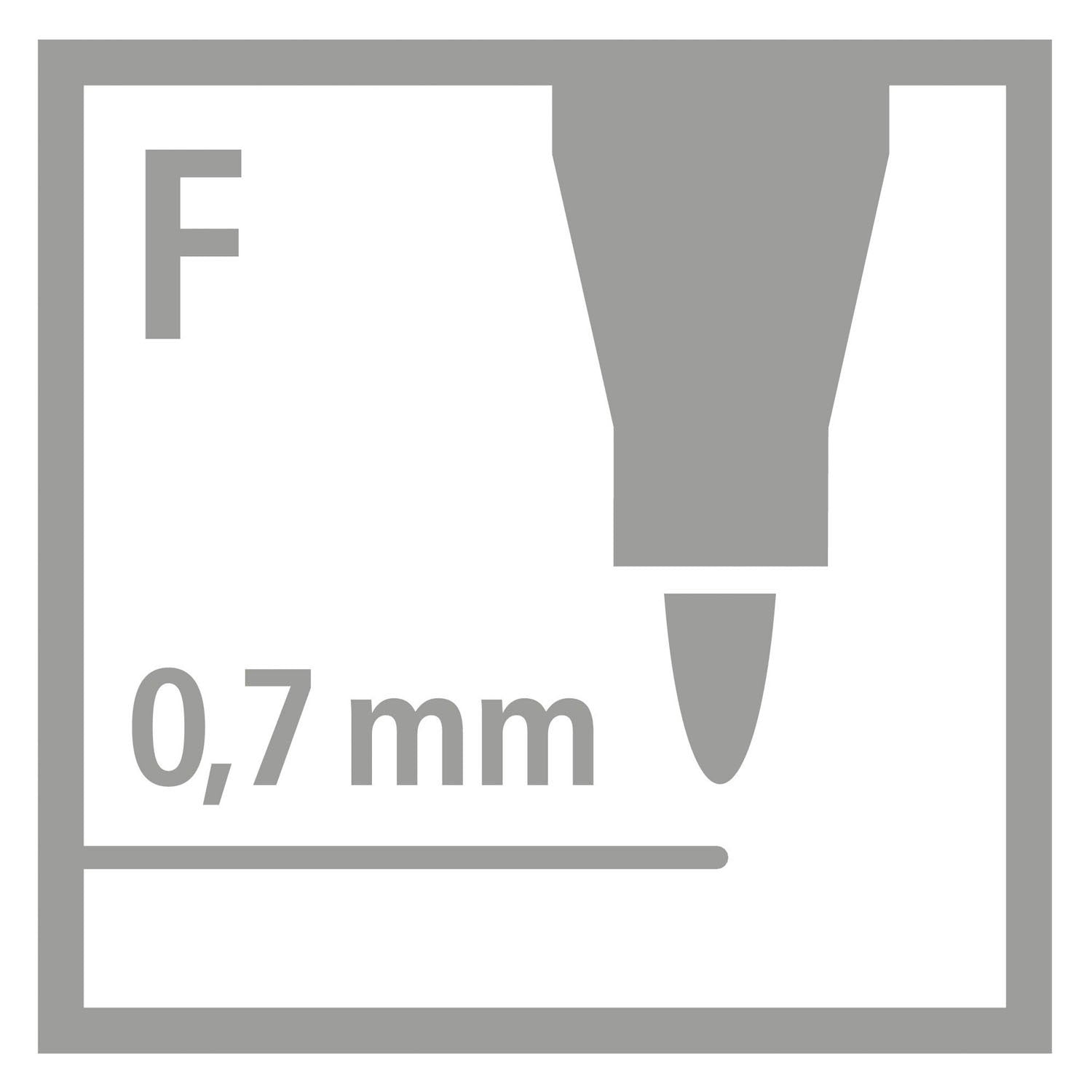Stabilo ohpen universeller nicht dauerhafter Marker Schwarz
