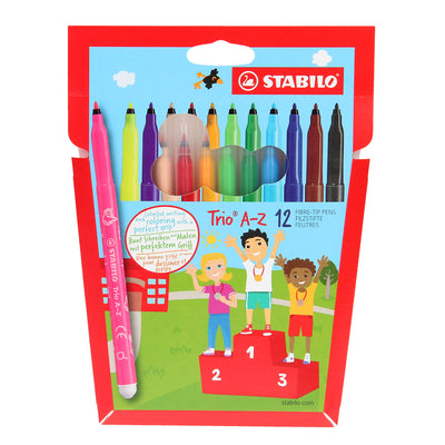 Stabilo Trio A-Z fühlte, 12st.