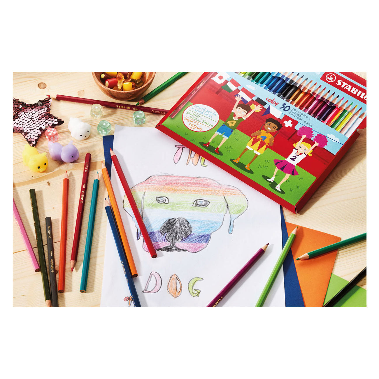 Stabilo Farbe - 24 Farben