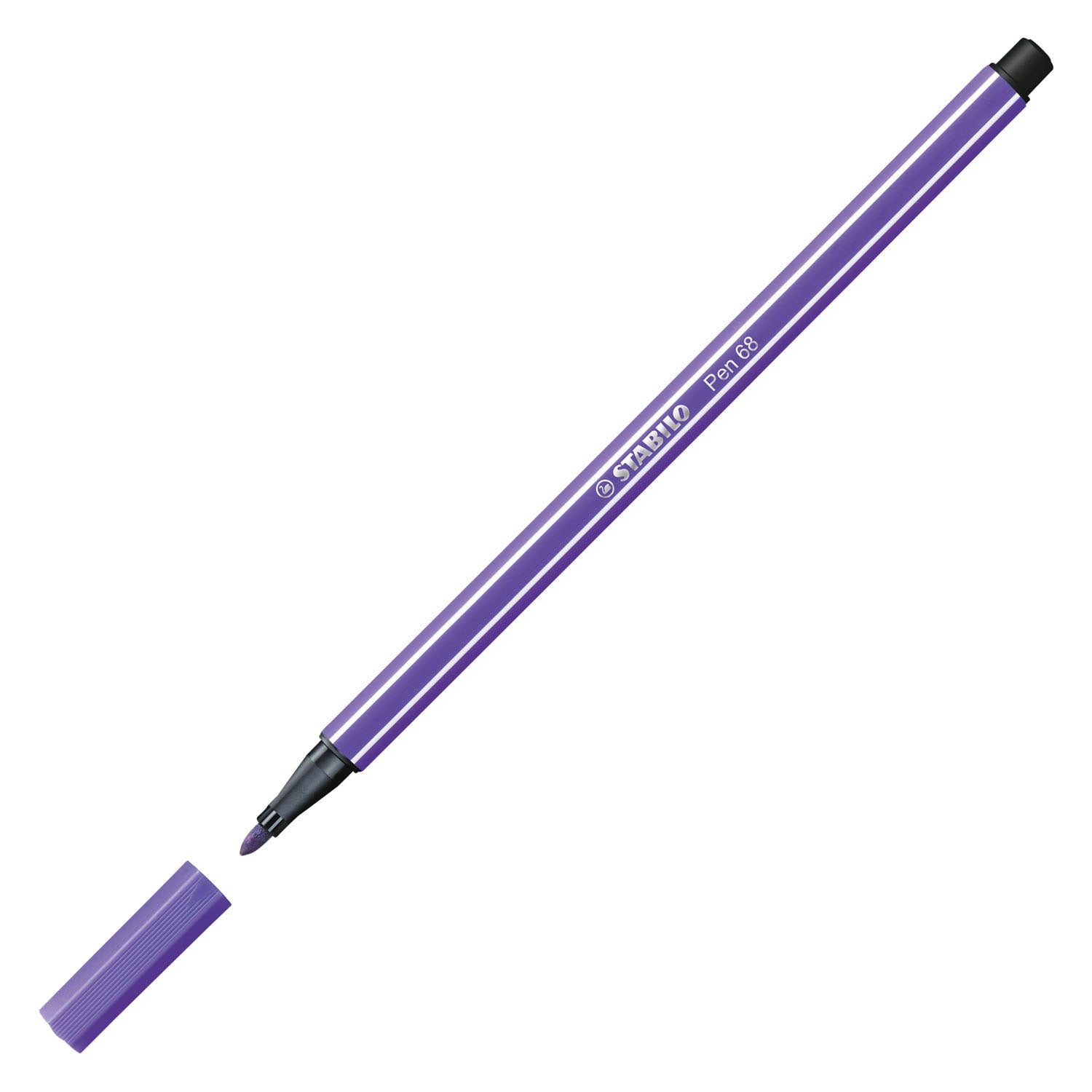 Stabilo Pen 68 Filz -Tip -Marker Violett (68 55)