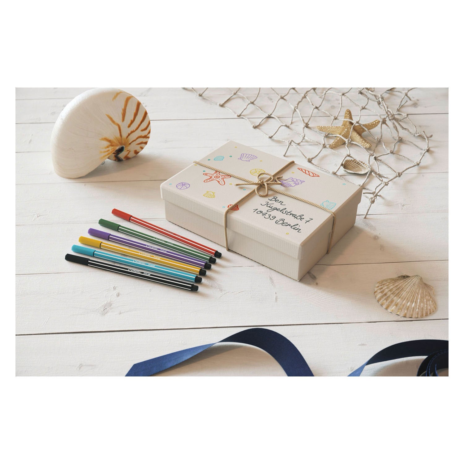 Stabilo Pen 68 Filz -Tip -Marker Violett (68 55)