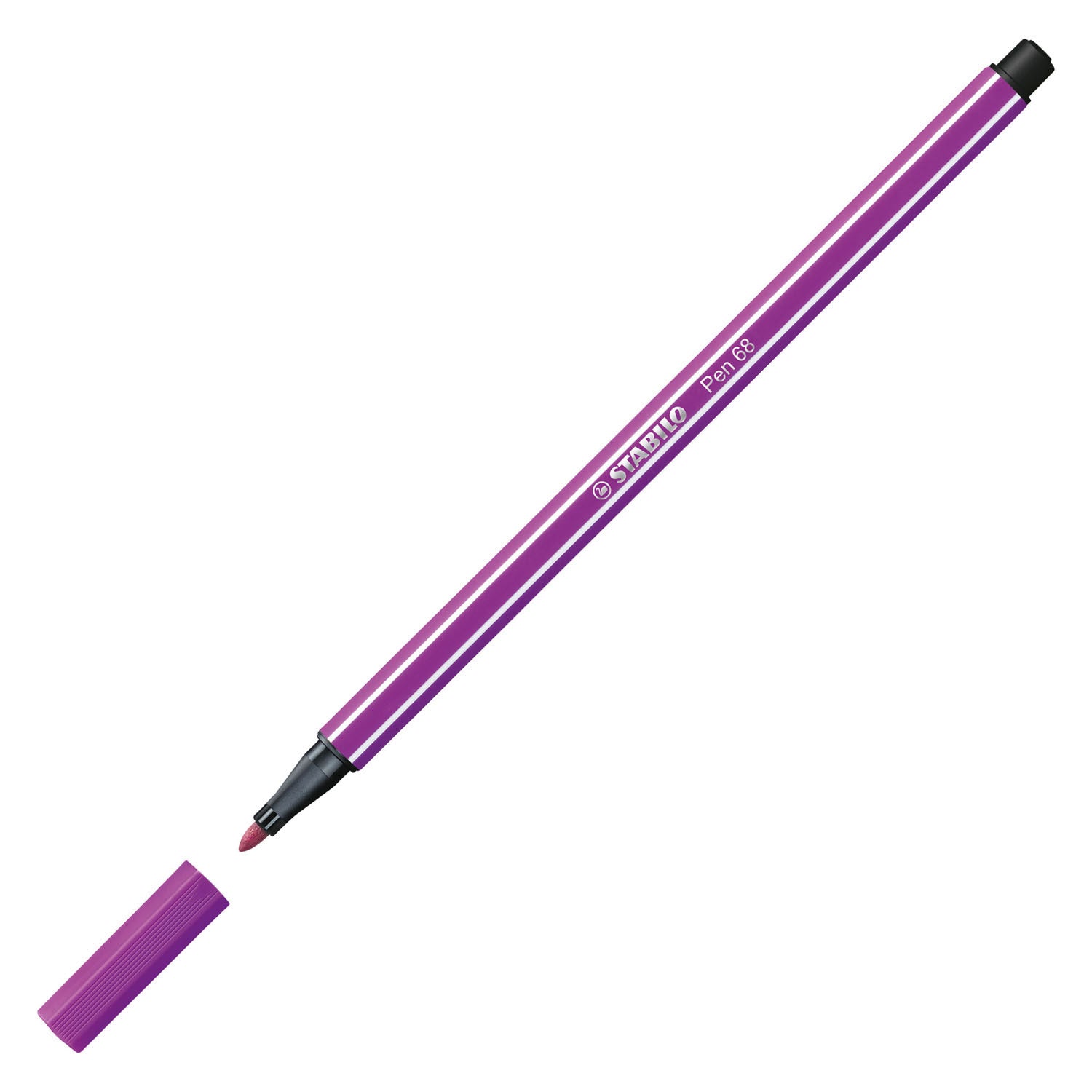 Stabilo Pen 68 Filz -Tip Pen Lila (68 58)
