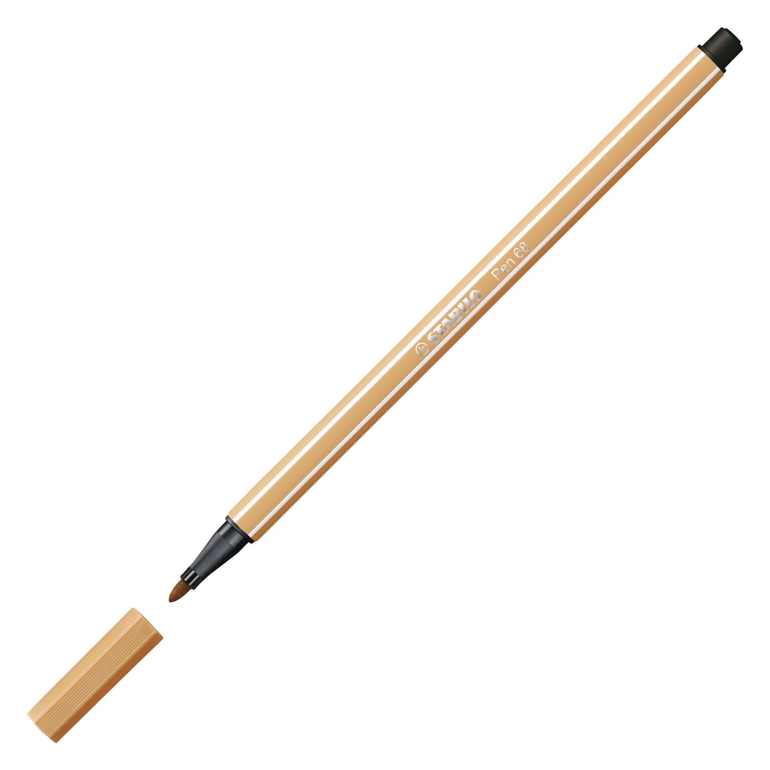 Stabilo Pen 68 Filz -Tip Pen Light Ocker (68 88)