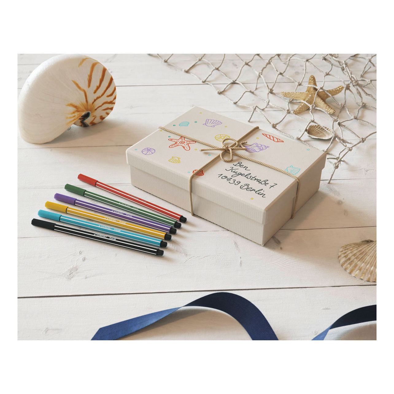 Stabilo Pen 68 Filz -Tip Pen Light Ocker (68 88)