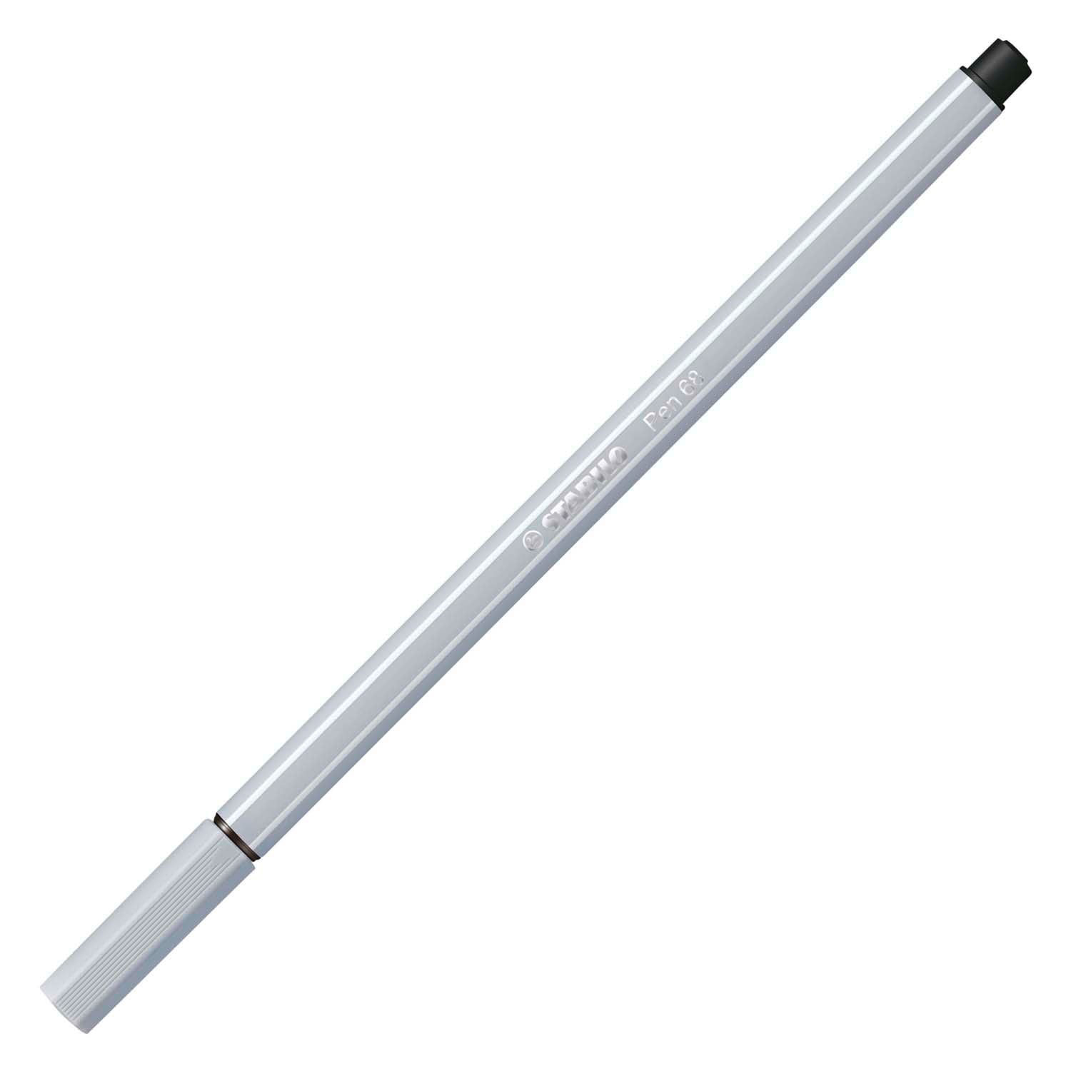 Stabilo Pen 68 Filz -Tip Stift hellkaltes Grau (68 94)
