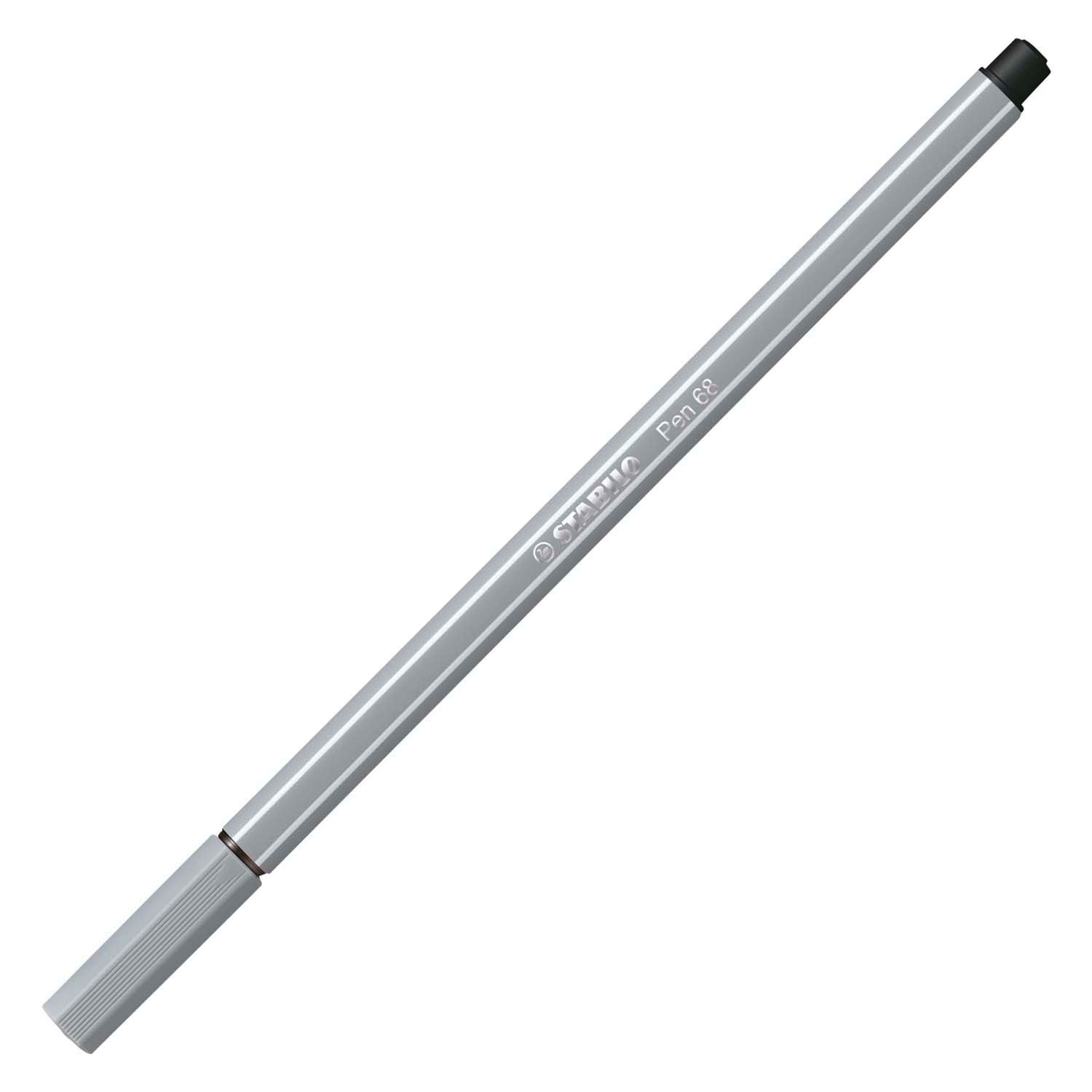 Stabilo Pen 68 Filz -Tip Stift mittelkaltes Grau (68 95)