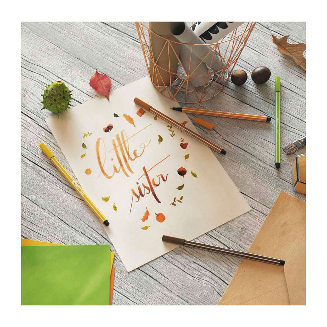Stabilo Pen 68 Filz -Tip Pen Paynes Blaugrau (68 98)