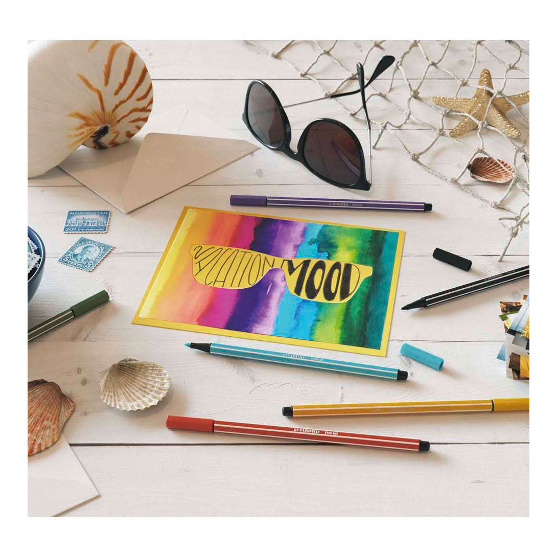 Stabilo Pen 68 Filz -Tip Pen Paynes Blaugrau (68 98)