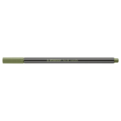 Stabilo Viltstift - Metallic Hell Green (68 843)