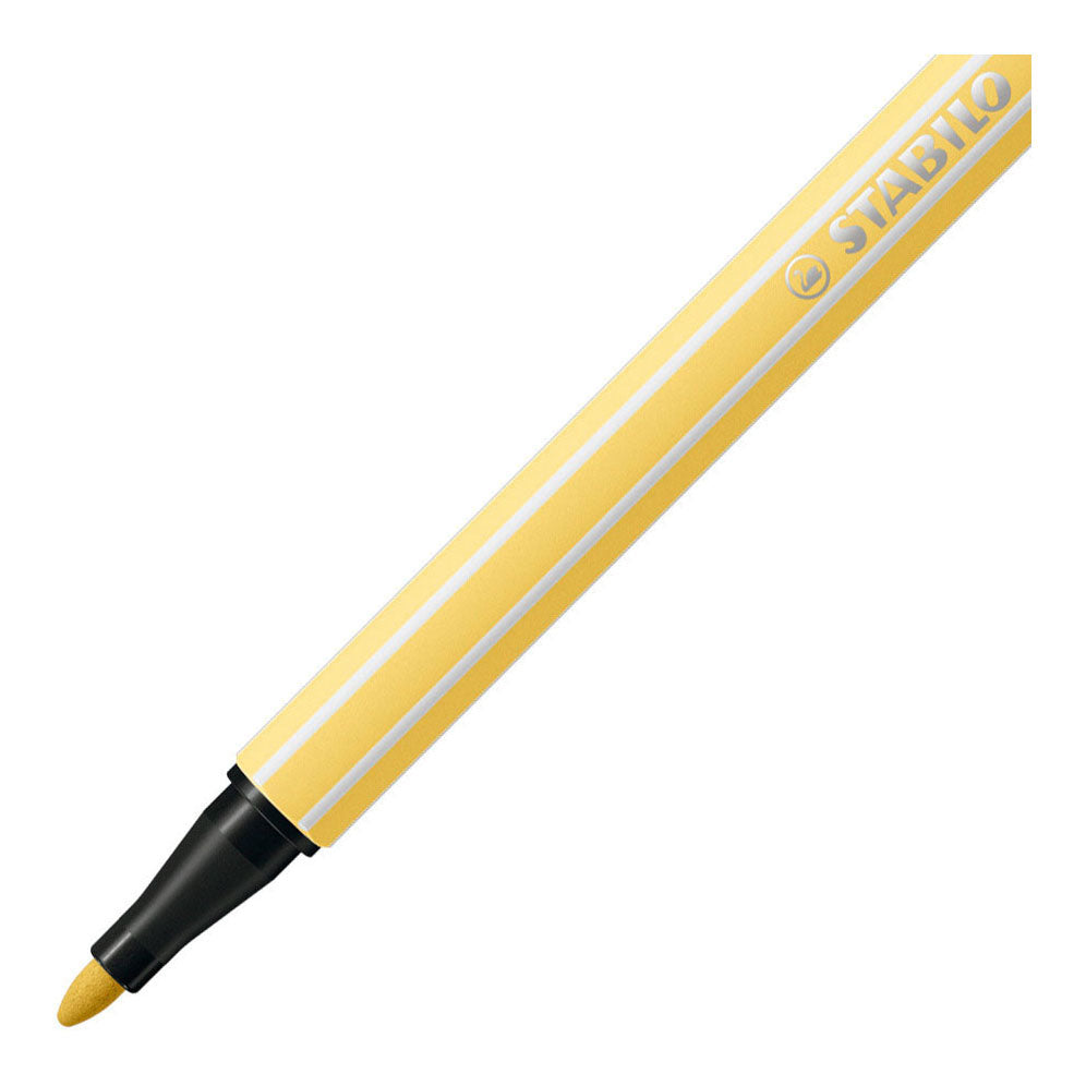 Stabilo Pen 68 Filz -Tip Stift hellgelb (68 23)