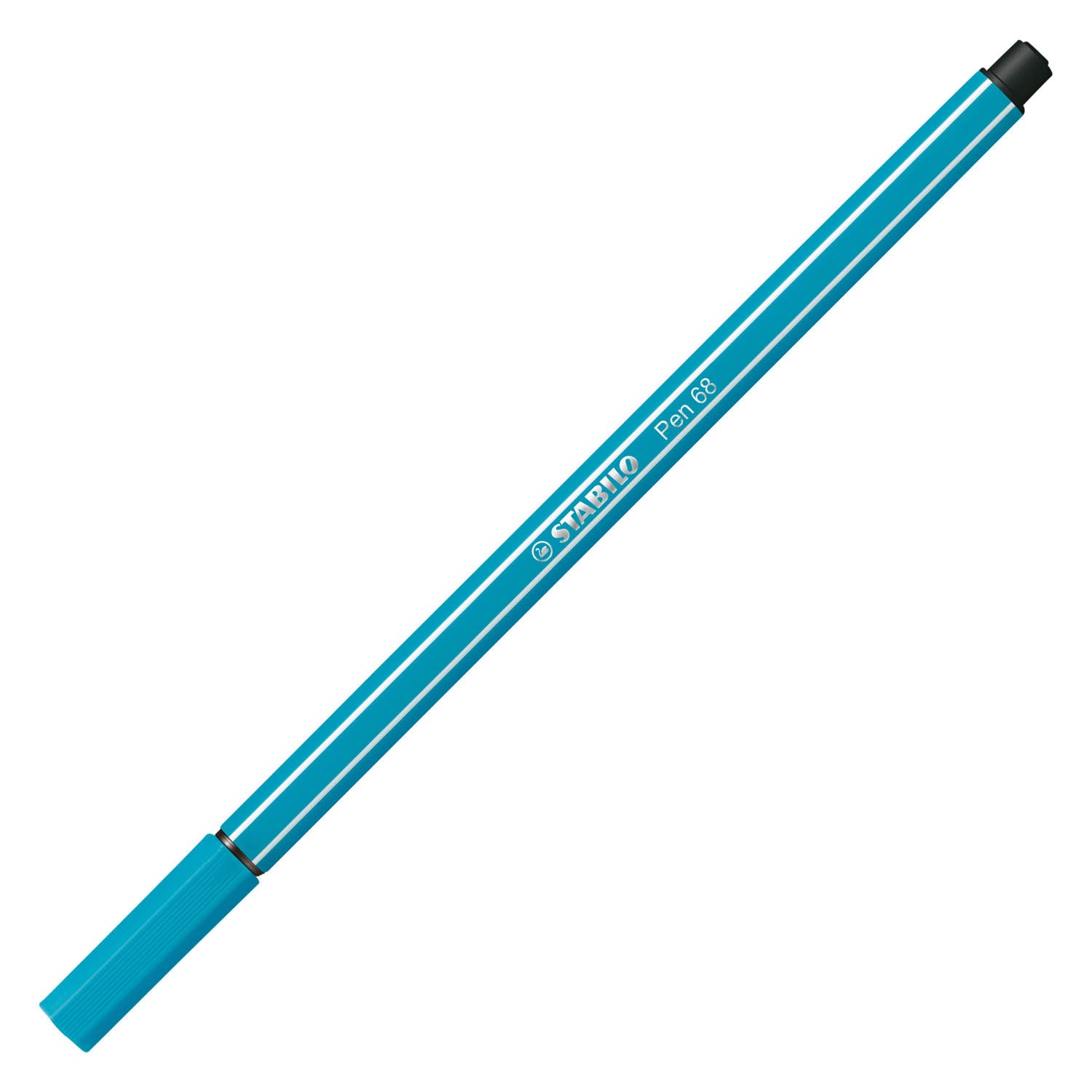 Stabilo Pen 68 Filz -Tip Stift hellblau (68 31)