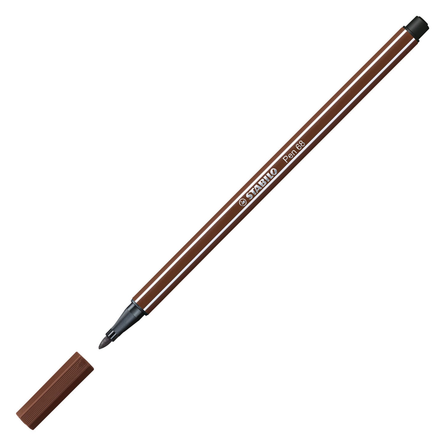 Stabilo Pen 68 Filz -Tip Pen Brown (68 45)