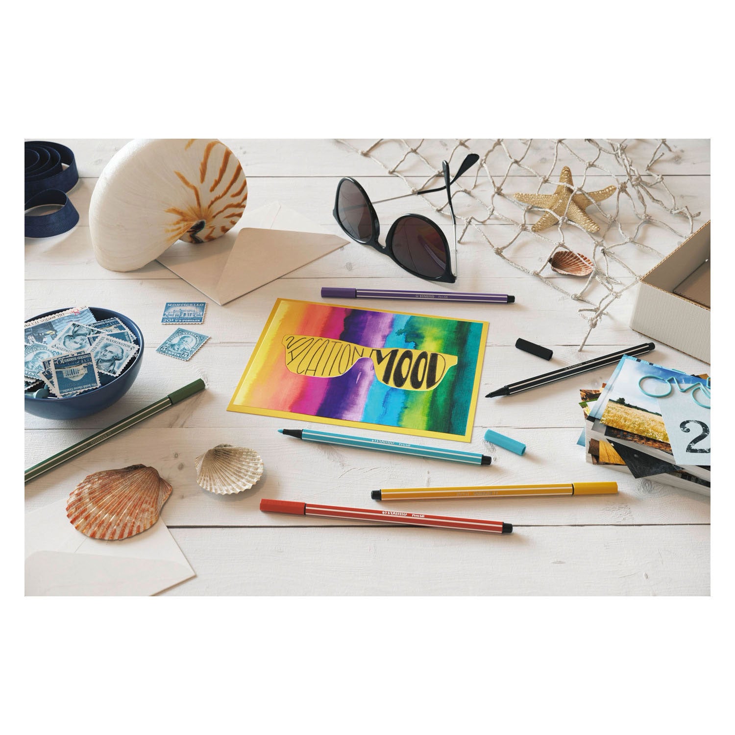 Stabilo Pen 68 Filz -Tip Pen Brown (68 45)