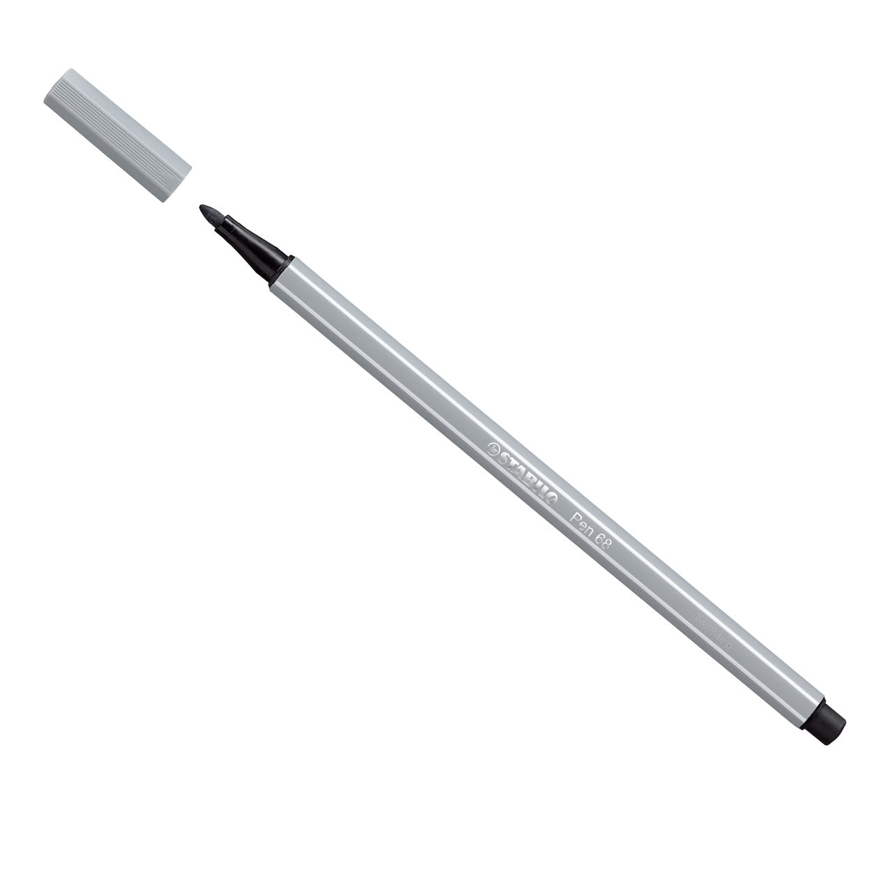 Stabilo Pen 68 Filz -Tip Stift mittelkaltes Grau (68 95)