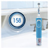 Oral-B Oral-B-Kinder gefroren 2 elektrische Zahnbostel Blau Weiß