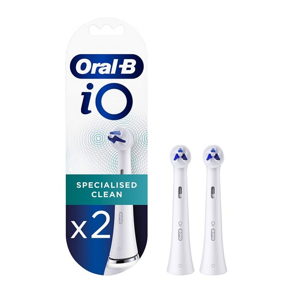 Oral-B Oral-B Spezialisierte saubere Ersatzbefestigung 2 Teile weiß