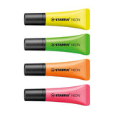 Stabilo -Neon -Textmarker, 4st. - afbeelding 1