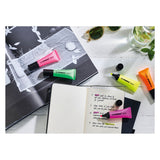 Stabilo -Neon -Textmarker, 4st. - afbeelding 4