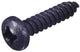 Kleiderhaus Pfanne Kopfschraube Form C-H Kleiderh. 2,9x13 schwarz