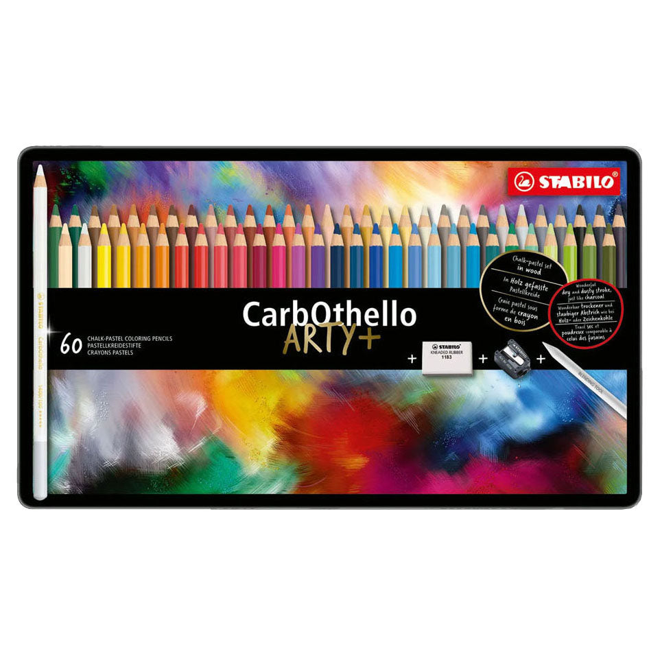 Stabilo Carbothello Metall Box Farbige Stifte, 60..