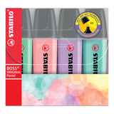 Stabilo Boss Original Pastell Marker, 4st. - afbeelding 2