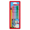 Stabilo Pen 68 Pastell Filz -Tip -Stift mit 6 Teilen