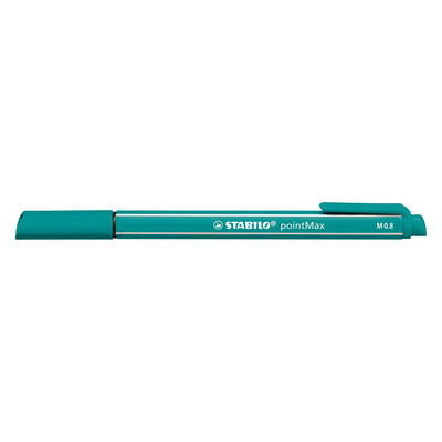 Stabilo Pointmax Hardtip Fineliner 0,8 mm Türkis