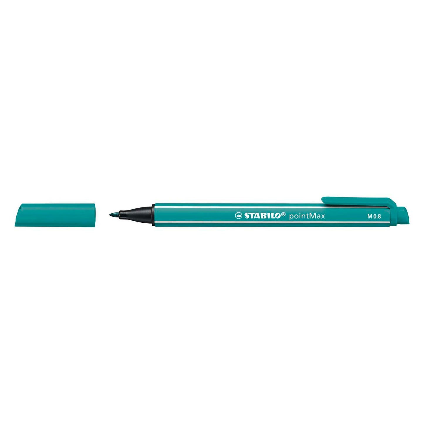 Stabilo Pointmax Hardtip Fineliner 0,8 mm Türkis