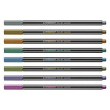 Stabilo Pen 68 Metallic Felt -Tip Stifte, 8st. - afbeelding 3