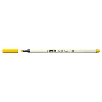 Stabilo Pen 68 Pinsel 44 - Gelb